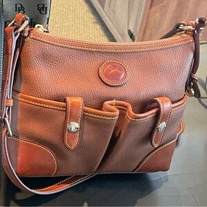 Dooney & Bourke Vintage All- Weather Pebbled Leather Crossbody. Like New!